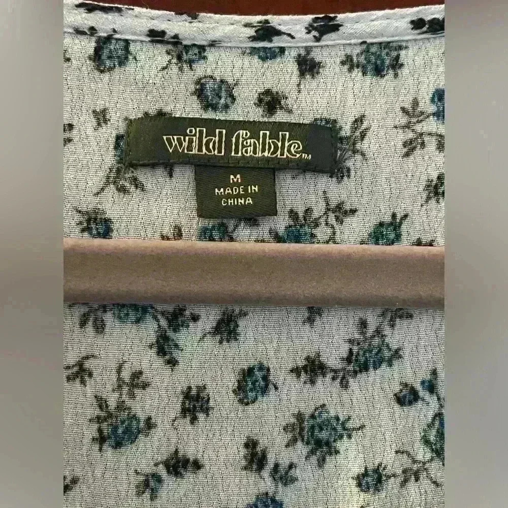 Wild Fable White Flower Pattern Dress - Picture 2 of 8